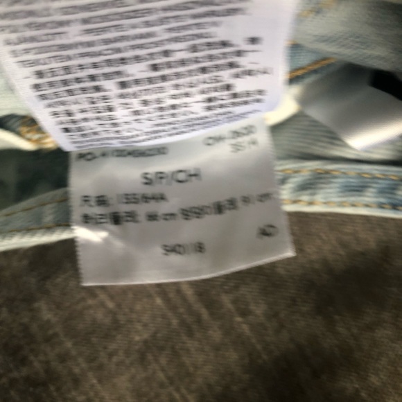 Levi’s Women Vintage Tie Dye Shortalls Sz Small - Picture 5 of 5